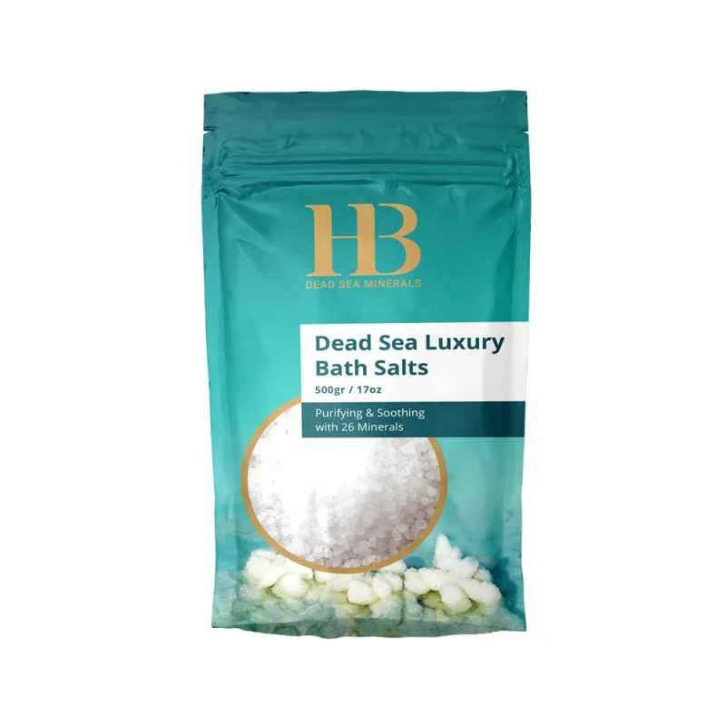 HB Dead Sea Minerals Luxusná soľ do kúpeľa 500g 1×500 g, soľ do kúpeľa