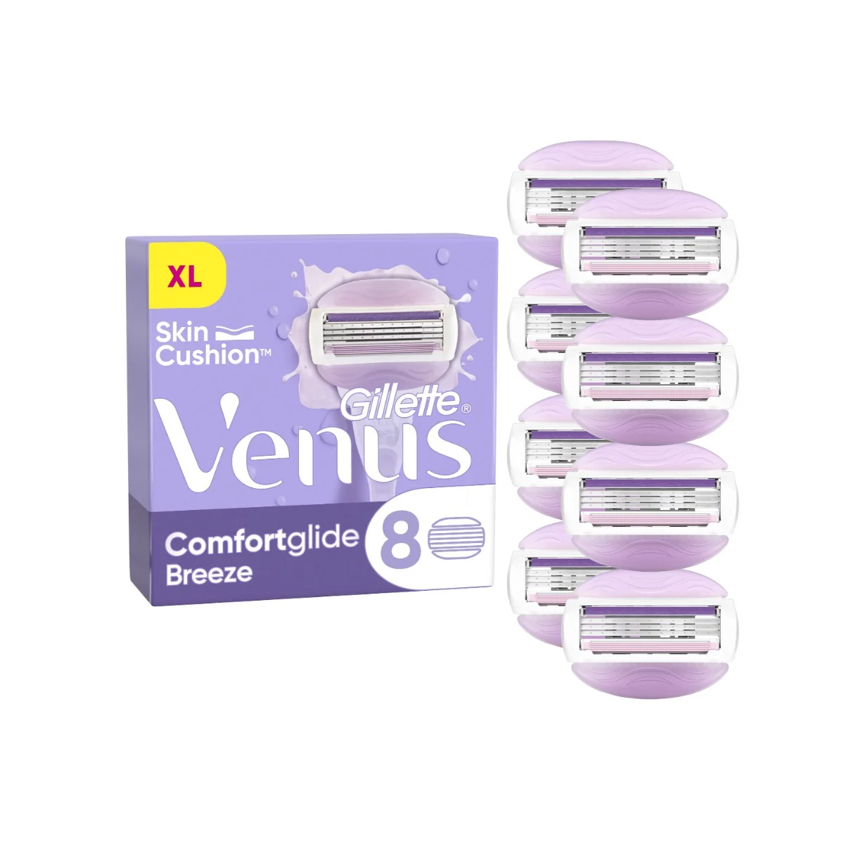 GILLETTE VENUS COMFORTGLIDE BREEZE 8KS 1×8 ks, náhradné hlavice