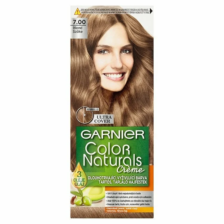 Garnier Color Naturals permanentná farba na vlasy 7.00 Blond 1×1 ks, farba na vlasy
