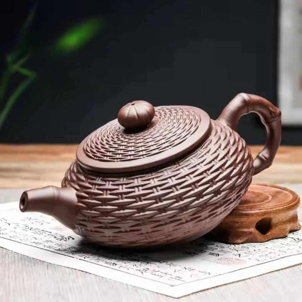 Čajník z Yixingskej Zisha Hliny 150 ml, hnedá