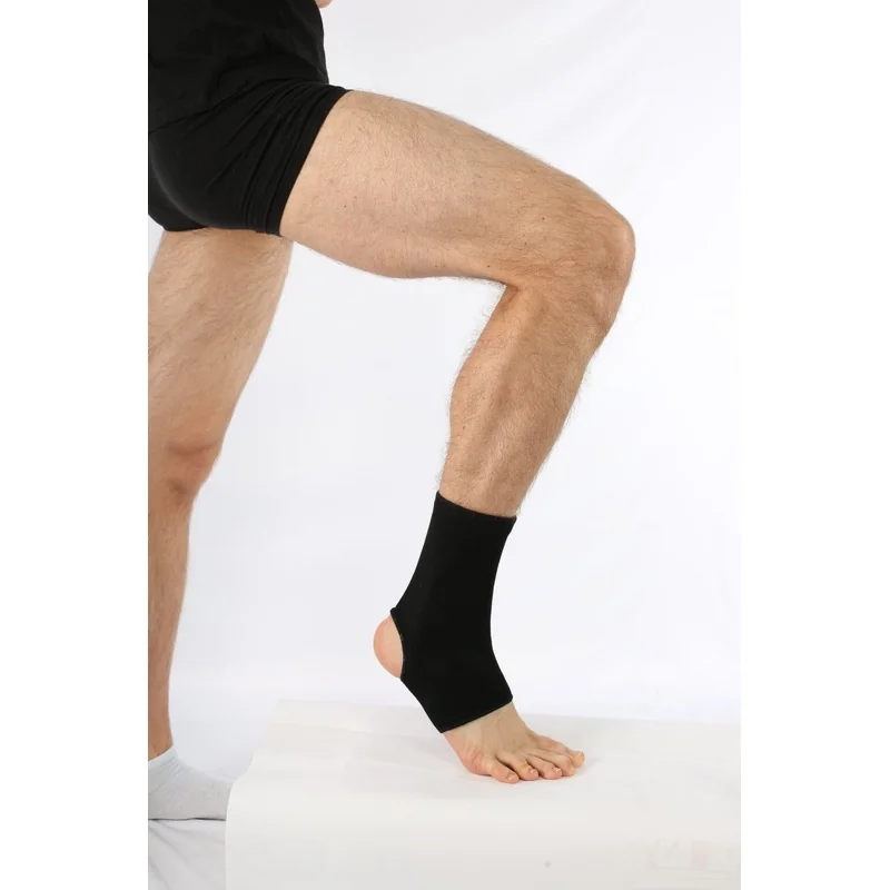 Bandáž na členok elastická zo spandexu, Veľkosť M