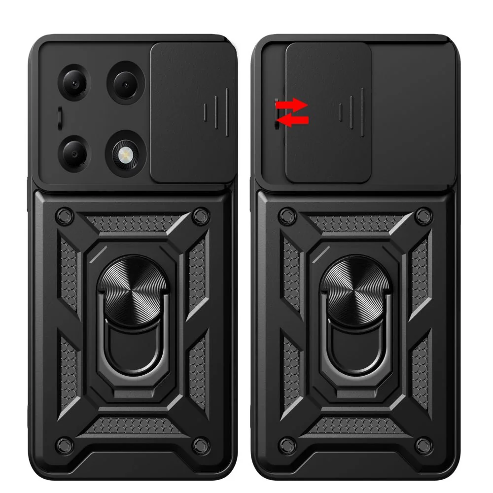 Tech-Protect Camshield kryt na Xiaomi Redmi Note 13 Pro 4G / Poco M6 Pro 4G čierny