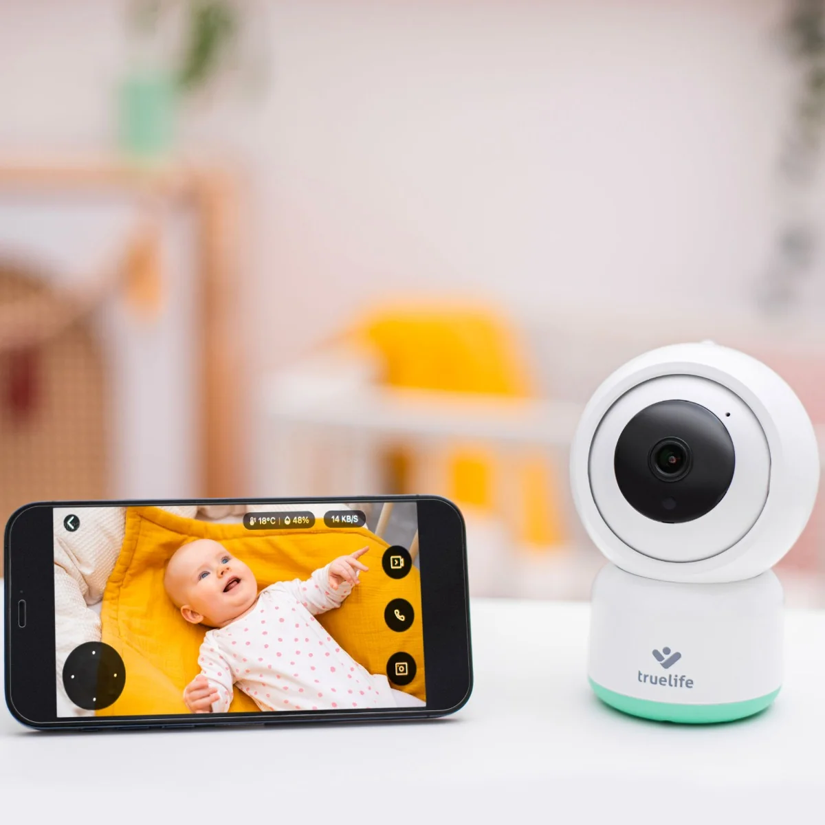 TrueLife NannyCam R3 Smart 1×1 ks, detská pestúnka