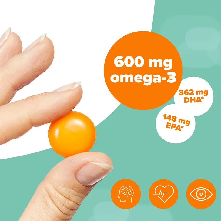 Dr. Max Omega Smart Chews 1x30 ks, jemné želé s rybím olejom