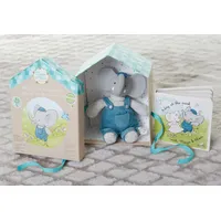 Meiya&Alvin darčekový set DELUXE knižka + hračka sloník Alvin