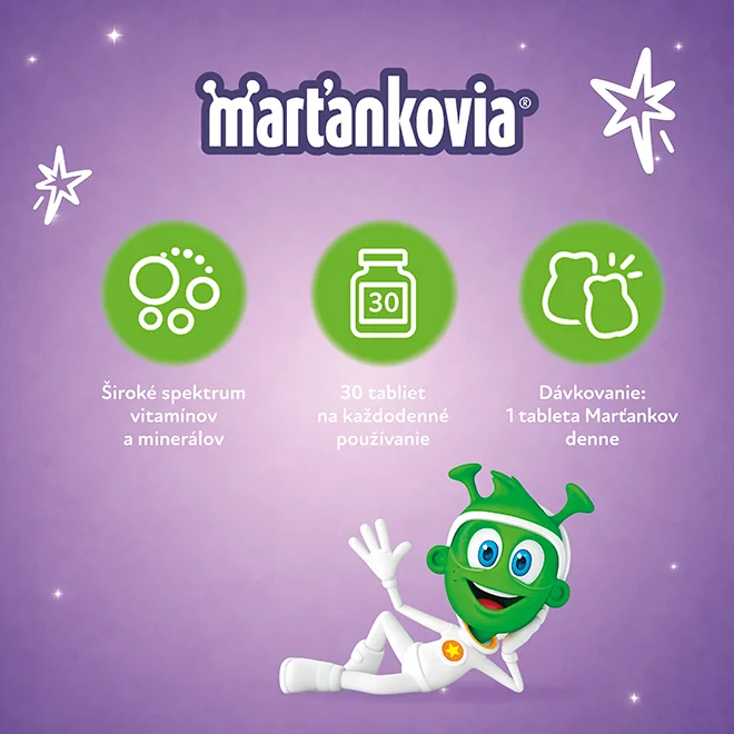 STADA Marťankovia s inulínom 1×30 tbl, cmúľacie