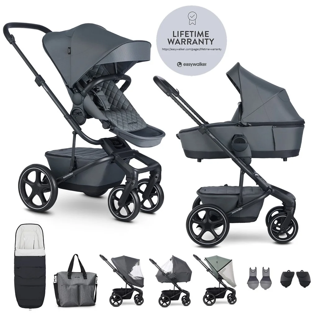 Kočík kombinovaný Harvey⁵ Premium Mineral Grey XXL RWS