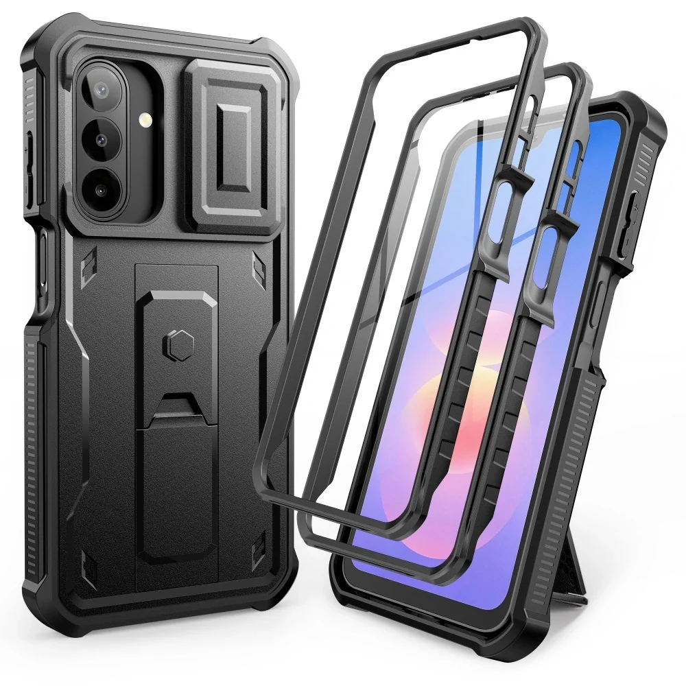 Tech-Protect Kevlar Cam kryt na Samsung Galaxy A17 / A18 4G 5G, čierny