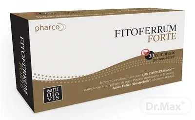 FITOFERRUM FORTE 1×30 tbl, výživový doplnok