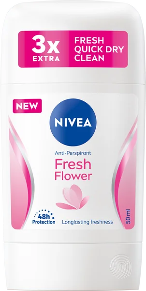 Nivea Pevný antiperspirant Fresh Flower 50 ml