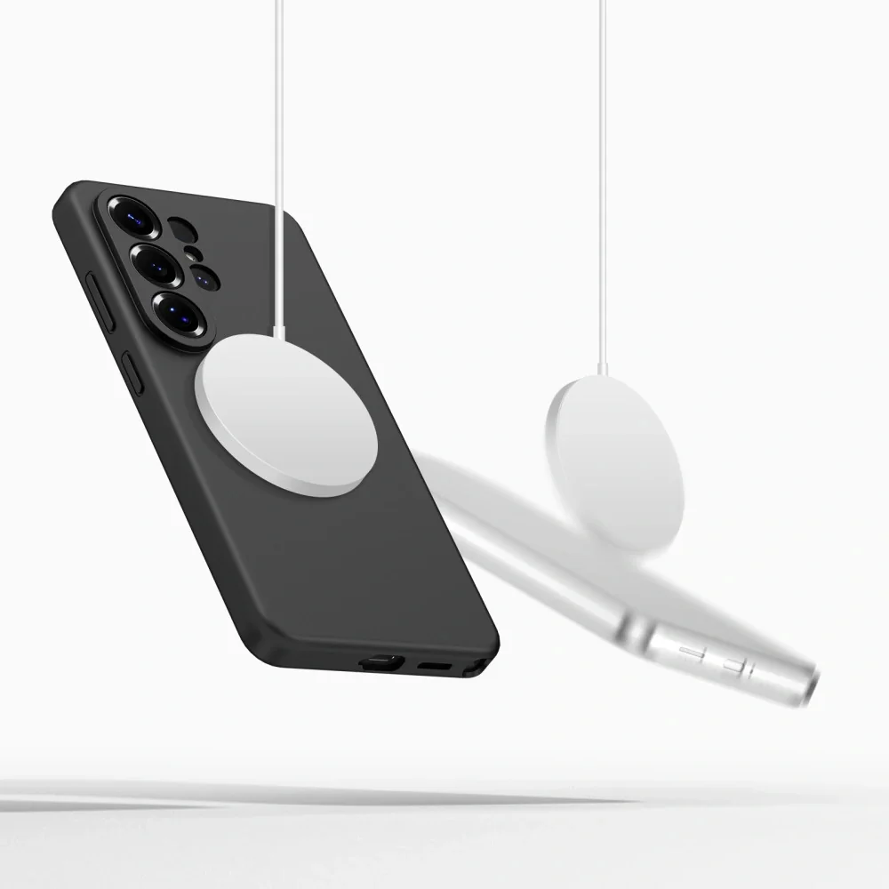 Tech-Protect Silicone MagSafe kryt na Samsung Galaxy S26 Ultra, čierny