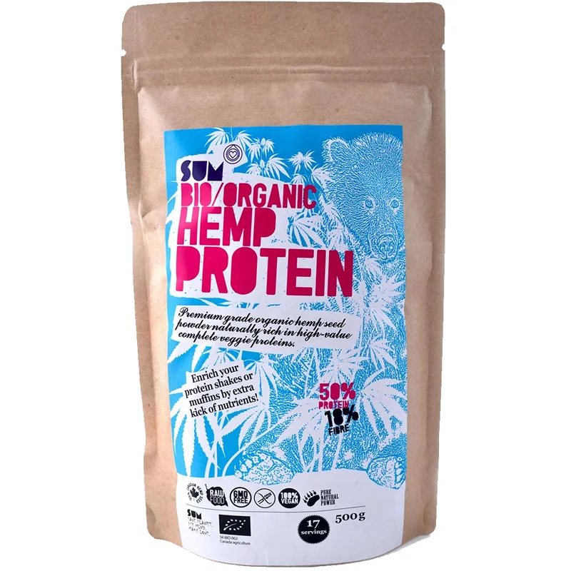 Konopný proteín BIO - ORGANIC 500g natural