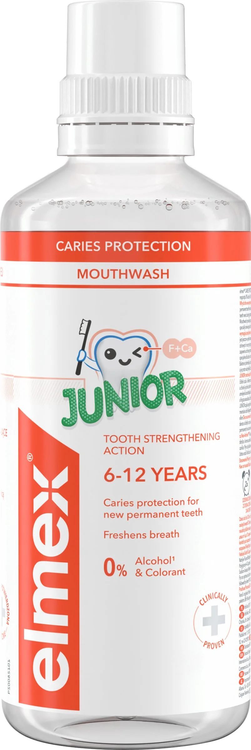 ELMEX JUNIOR ÚSTNA VODA 1×400 ml, ústna voda