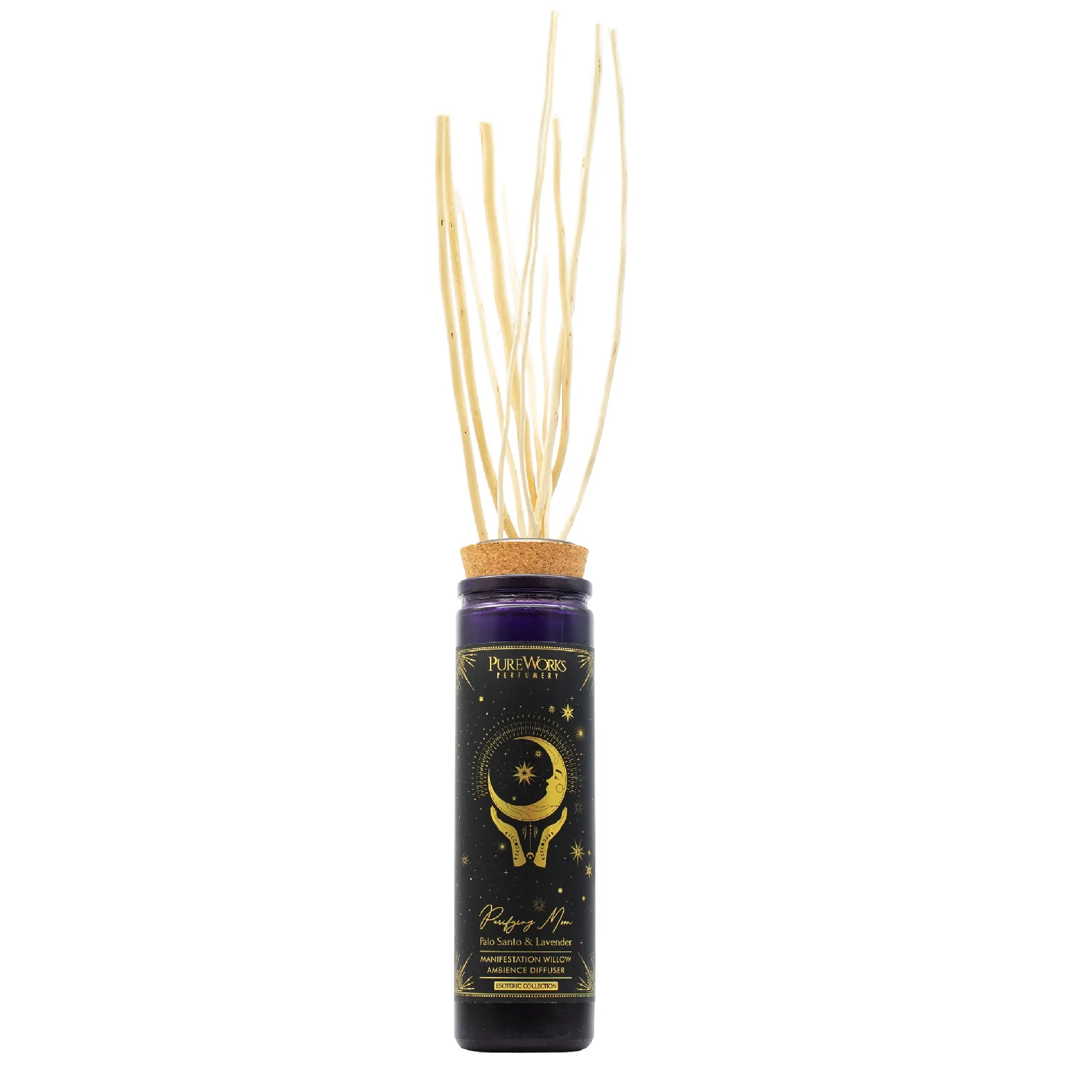Organický difuzér s vŕbovými prútikmi Palo Santo & Lavender, 100 ml