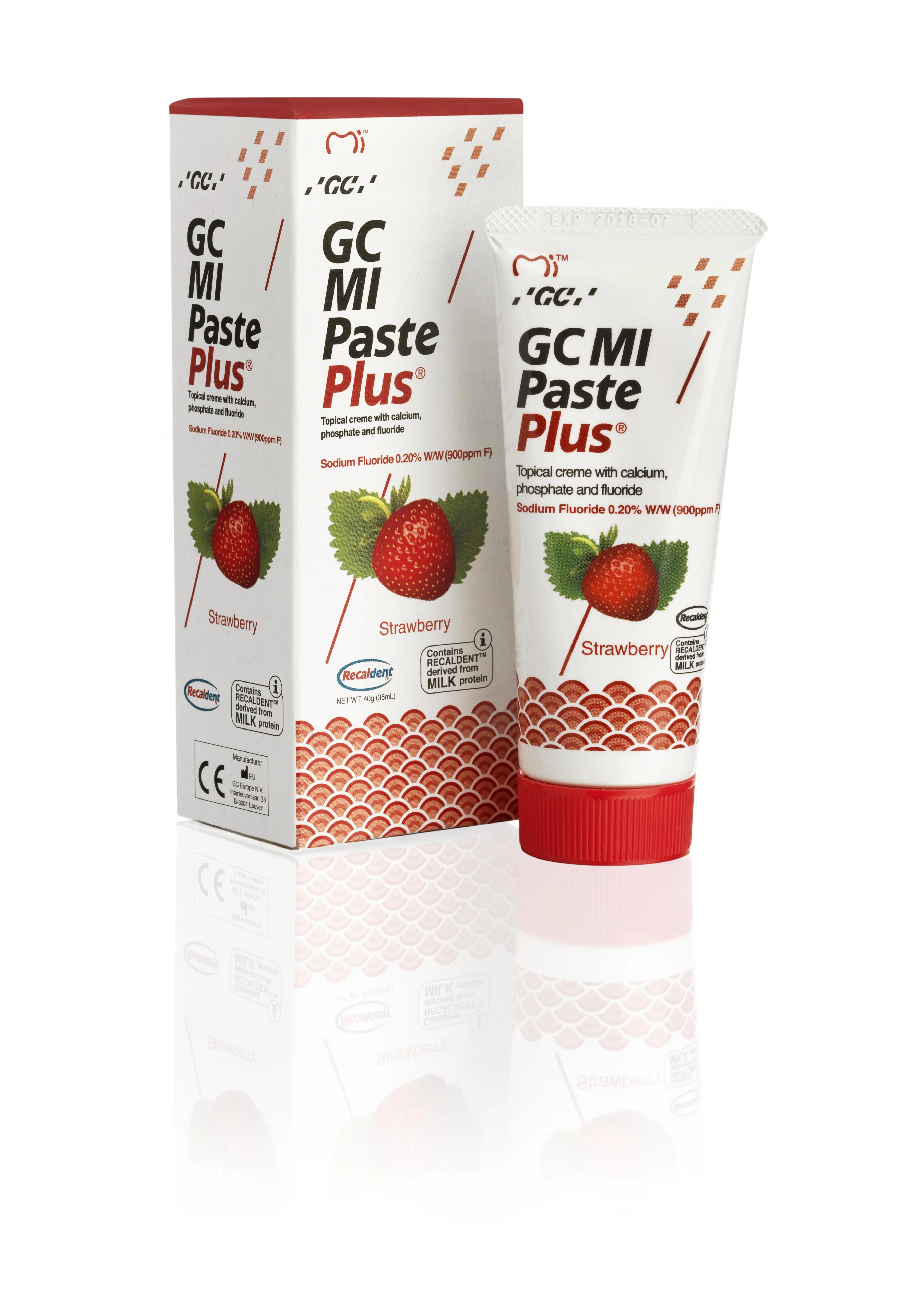 GC MI paste PLUS Jahoda dentálny krém 35 ml