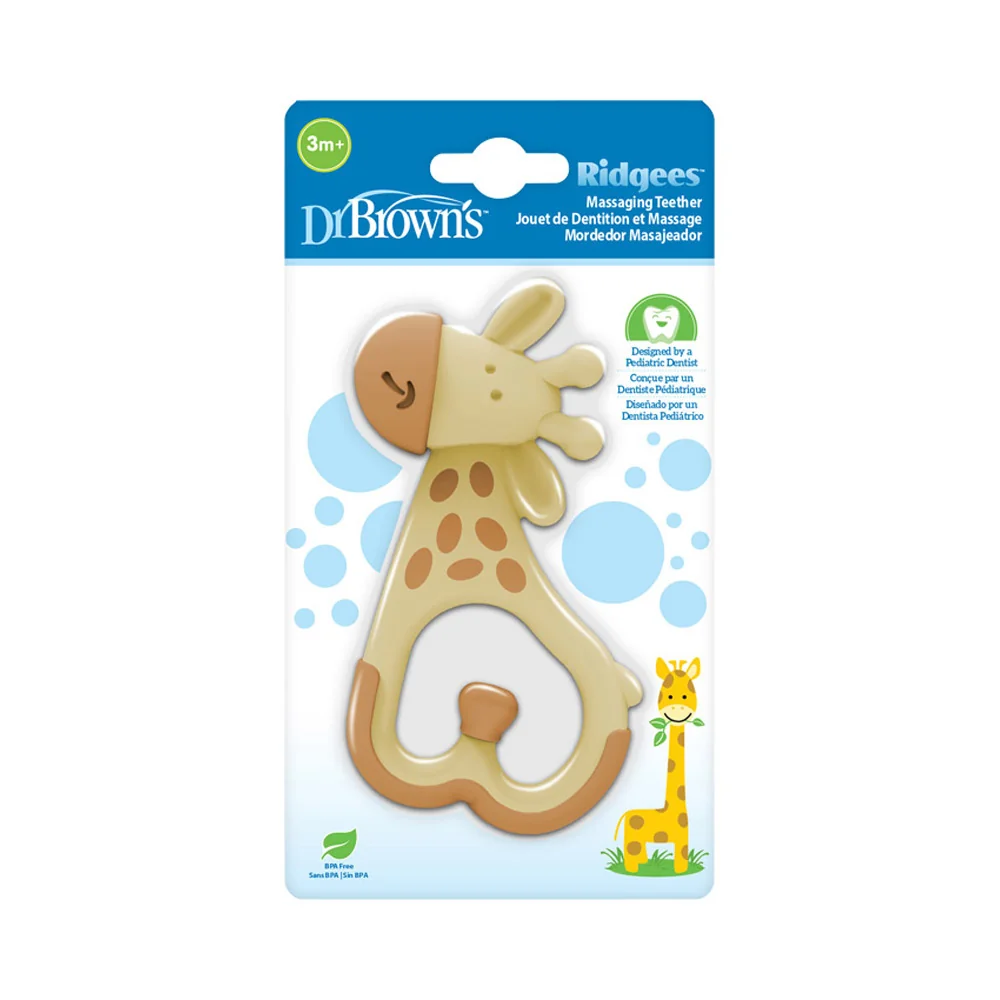 Dr. Brown’s Hryzadlo Ridgees 3M+ Žirafa