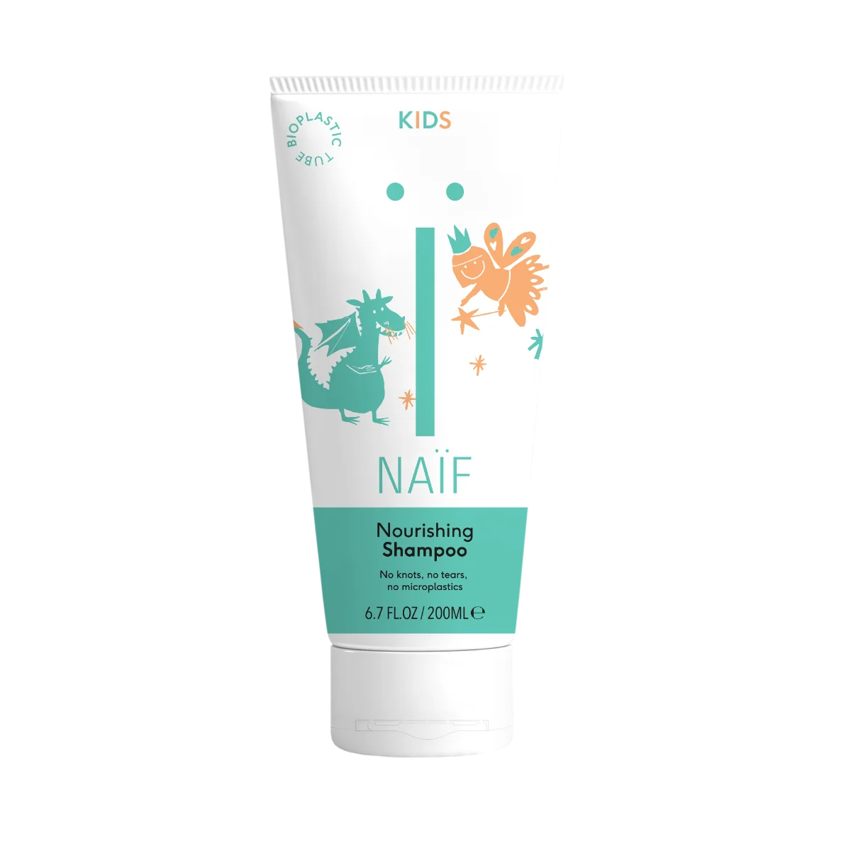 NAÏF Detský šampón pre ľahké rozčesávanie 1×200 ml, detský šampón