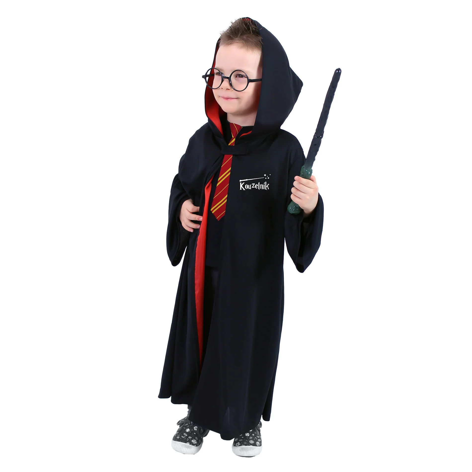 Kostým kúzelník plášť a okuliare , 3220928