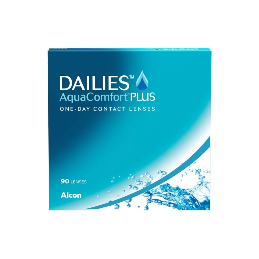 Denné Dailies AquaComfort Plus (90 šošoviek) Dioptrie: -5.25, Zakrivenie: 8.7