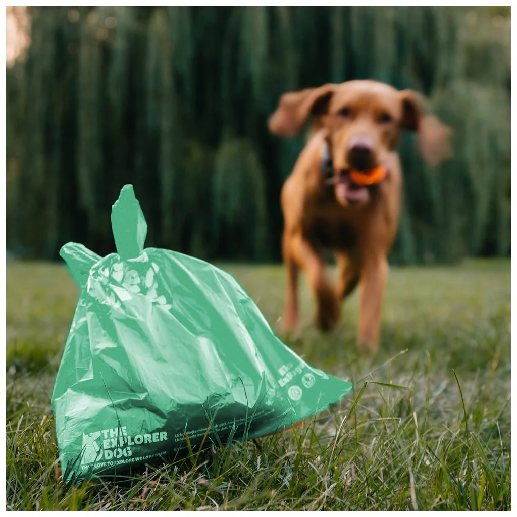 E×PLORER DOG Vrecká recyklované na psie e×krementy s vôňou mäty 1×270 ks, recyklované vrecká