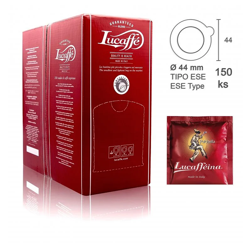 káva Lucaffé PULCINELLA - pods 150ks