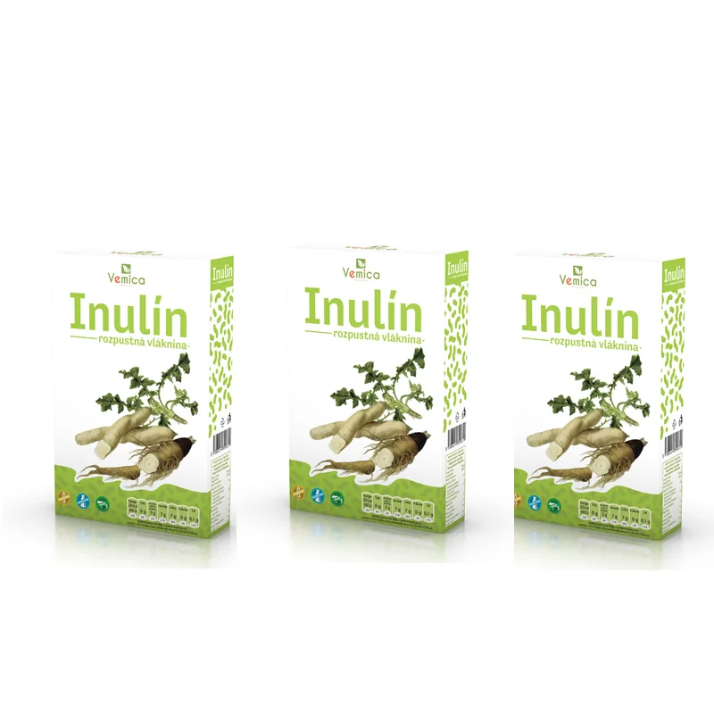 Inulín vláknina trojbalenie 3x250g