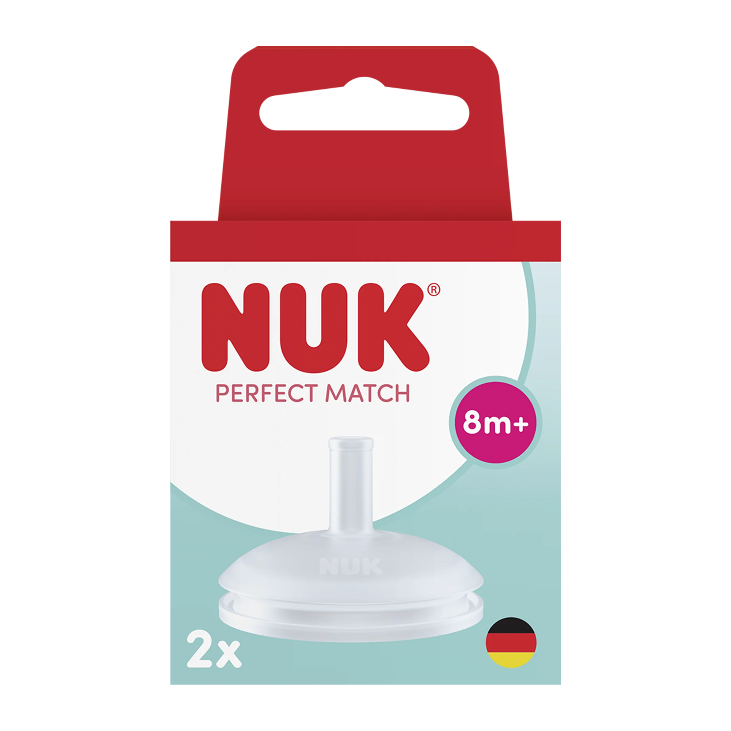 NUK slamka Perfect Match 2ks 2 ks
