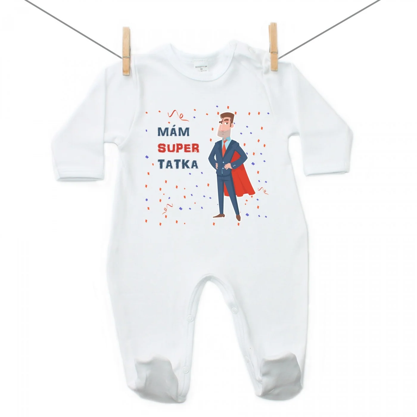 Boodyy Overal Mám super tatka Veľkosť: 68