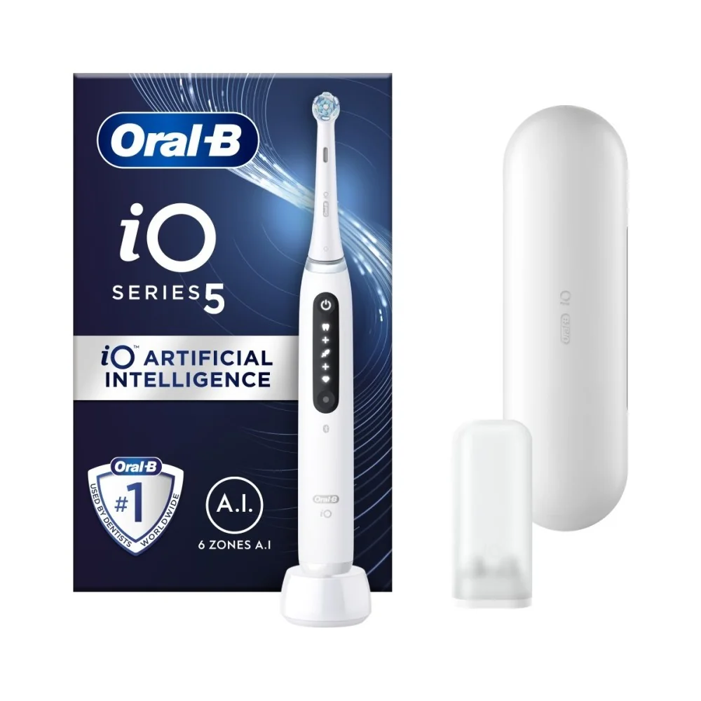 Oral B iO Series 5 White Elektrická zubná kefka 1×1 ks, elektrická zubná kefka