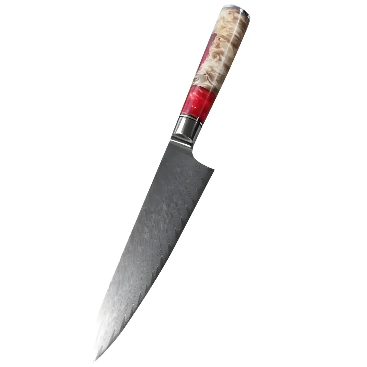 Damaškový kuchynský nôž 37cm, čepeľ 23,5cm