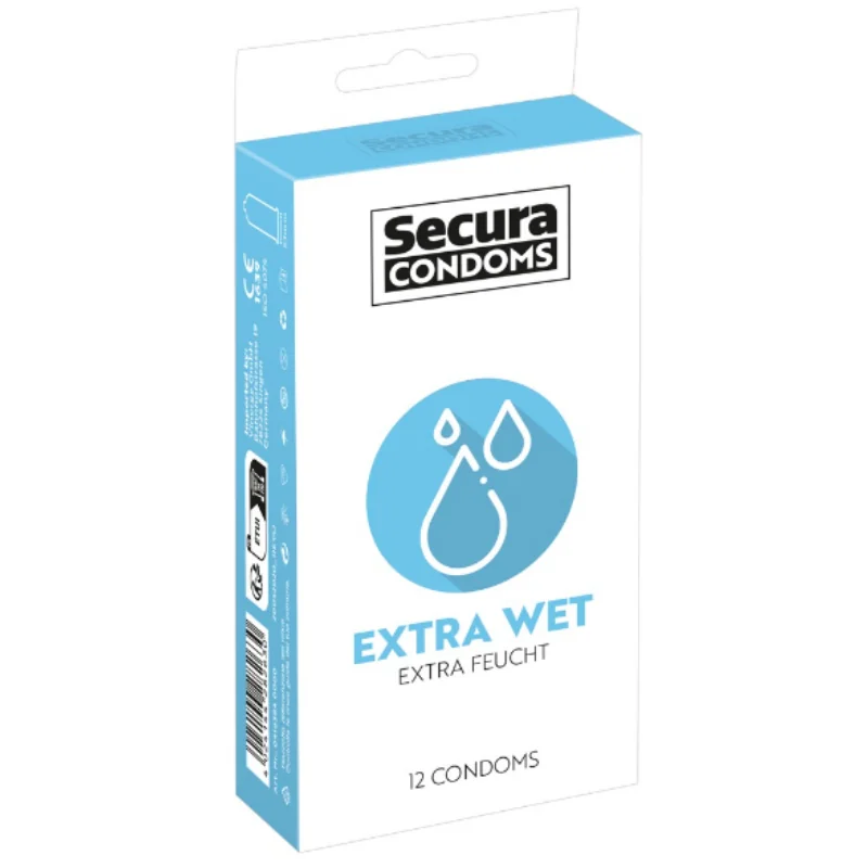 Extra Wet – extra lubrikované kondómy (12 ks)