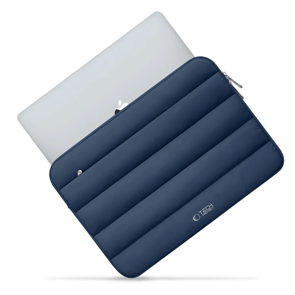 Tech-Protect Fluffy obal na notebook 15-16'', tmavomodrý