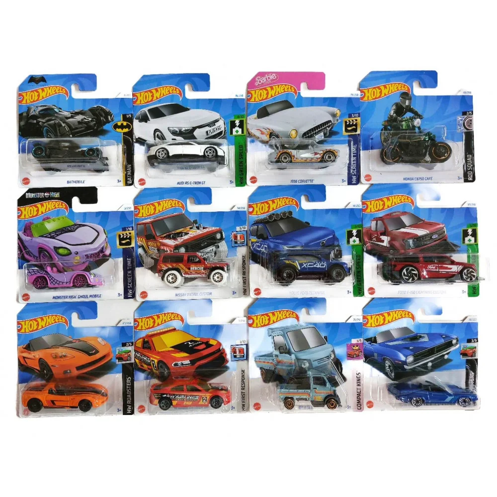 2x Auto Hot Wheels  N521 mix modelov 1ks-MATTEL
