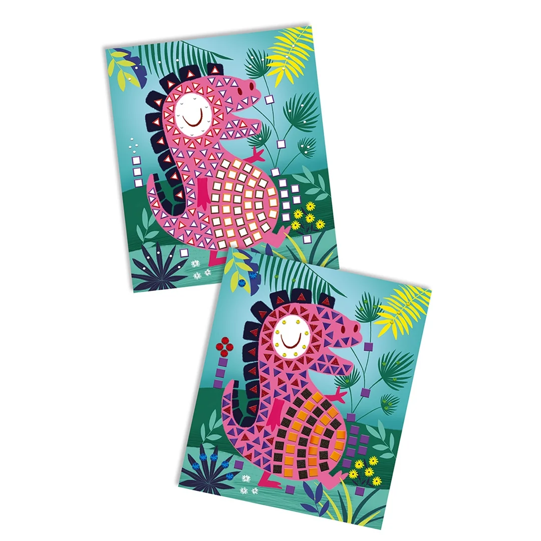 Janod Atelier Maxi Kreatívna sada Mozaika Dinosaury 4+ 