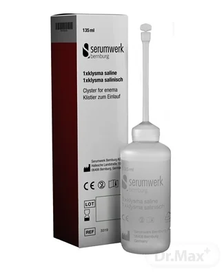 serumwerk Klysma salinická (klyzma) 1×135 ml, klystír