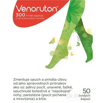 Venoruton 300 1×50 cps, liek s ochranným vplyvom na cievy