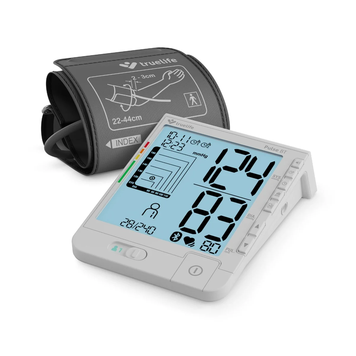 TrueLife Pulse BT 1×1 ks, digitálny tlakomer