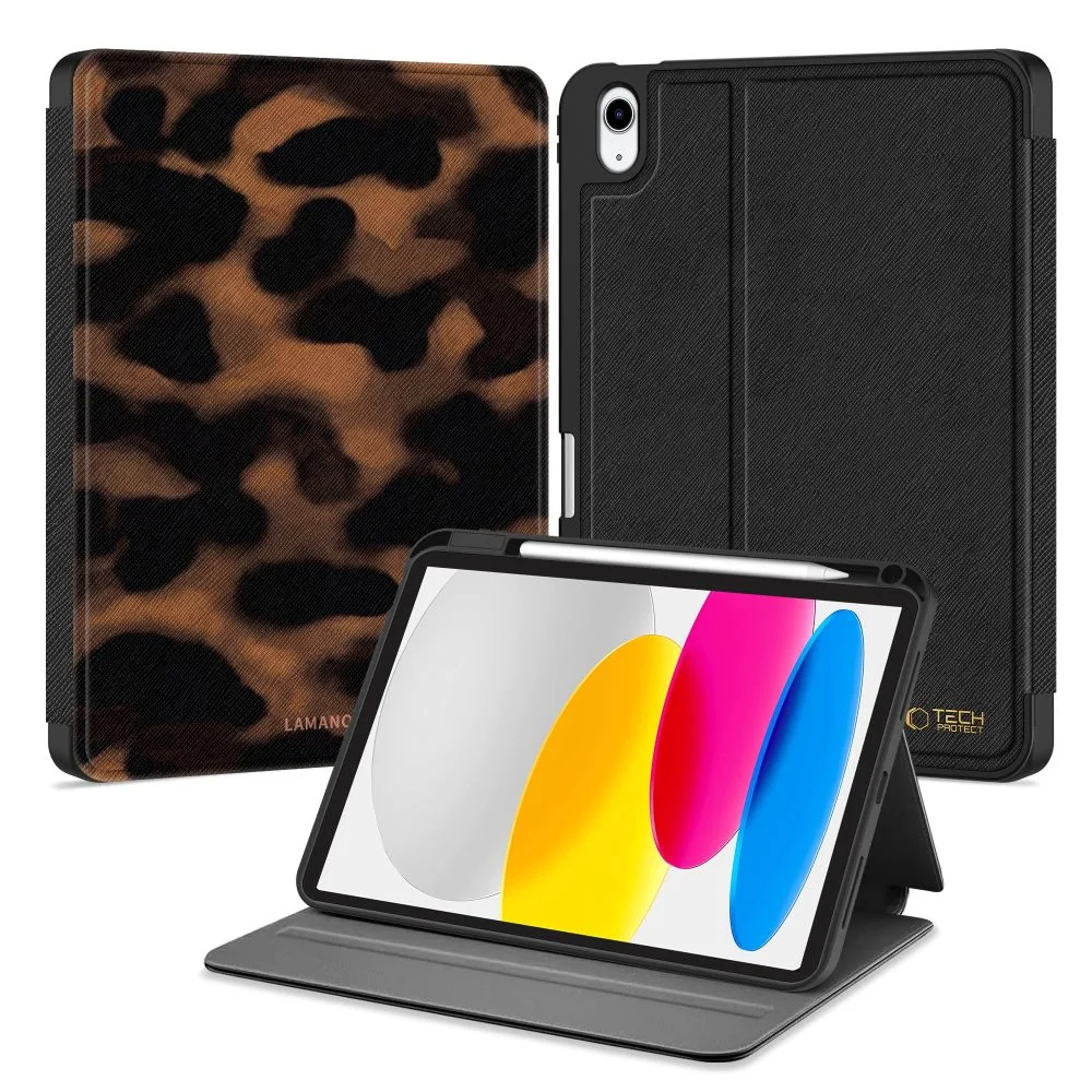 Tech-Protect Lamano puzdro na iPad 10.9'' 10gen 2022 / 11'' 11gen 2025, panther , panther