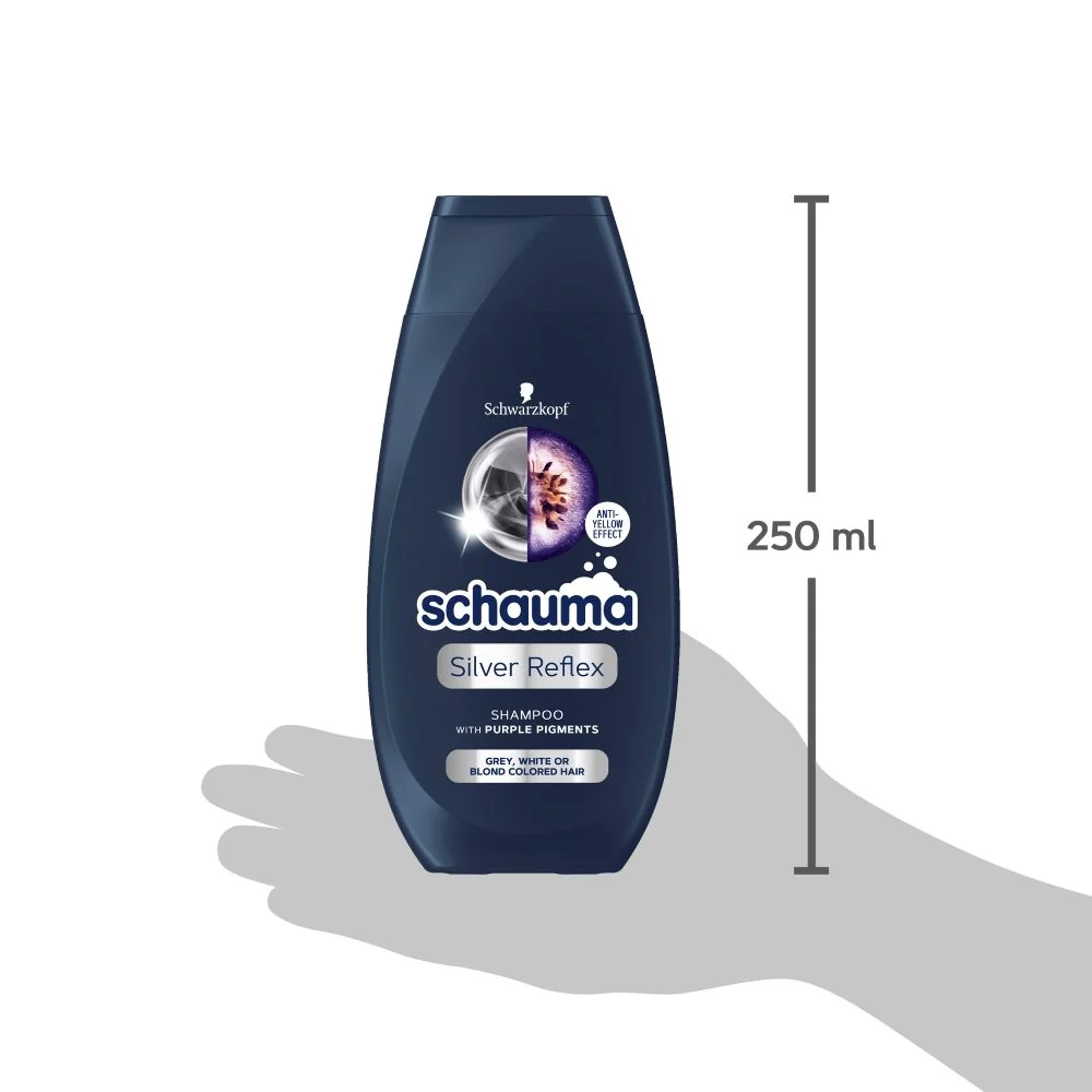 Schauma šampón Silver Reflex 250 ml 1×250 ml, šampón