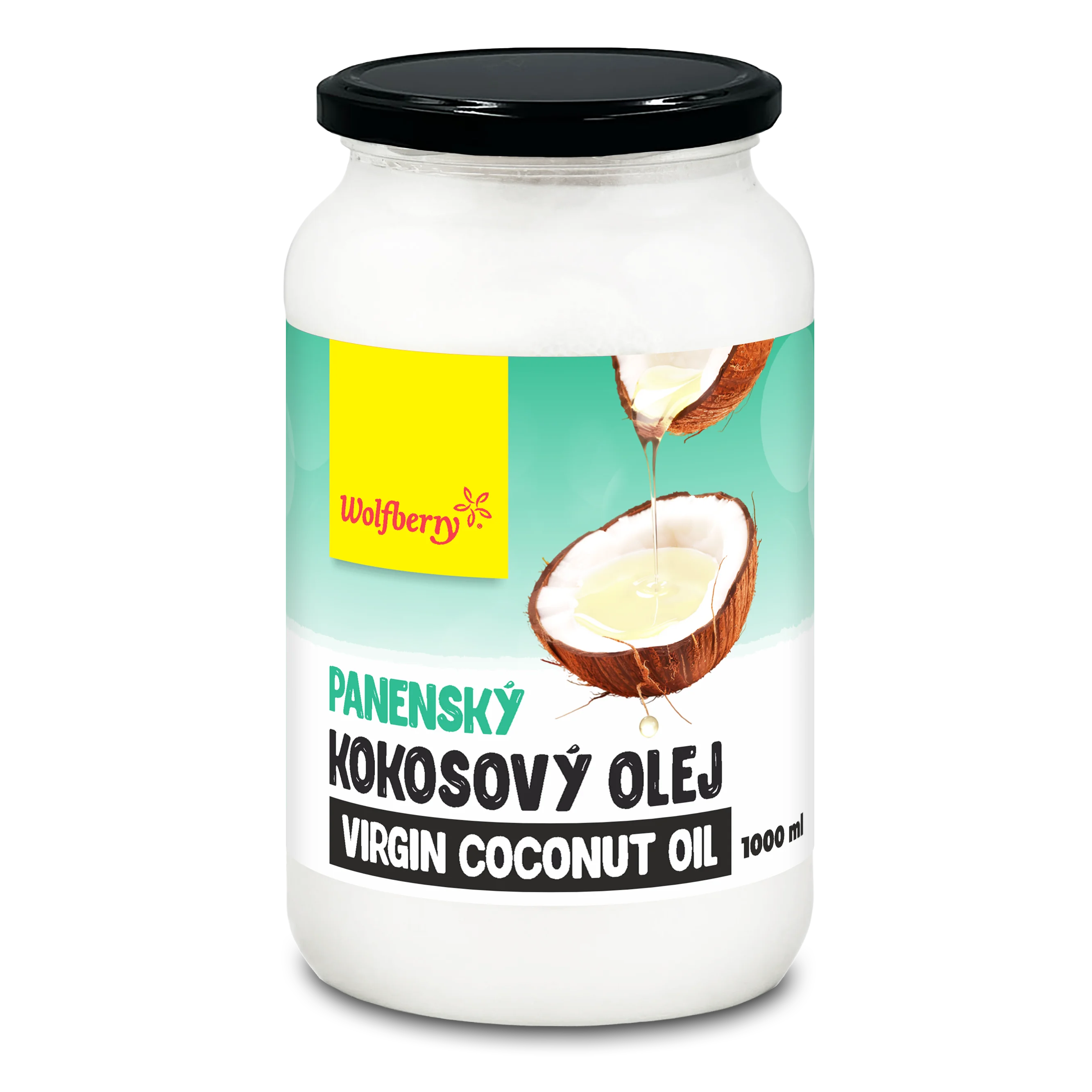 Wolfberry Panenský kokosový olej 1000 ml