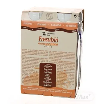 Fresubin Energy fibre DRINK 4×200 ml, EasyBottle, príchuť čokoládová