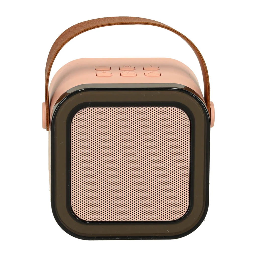 Ružový Bluetooth karaoke set mikrofón, reproduktor, pre deti