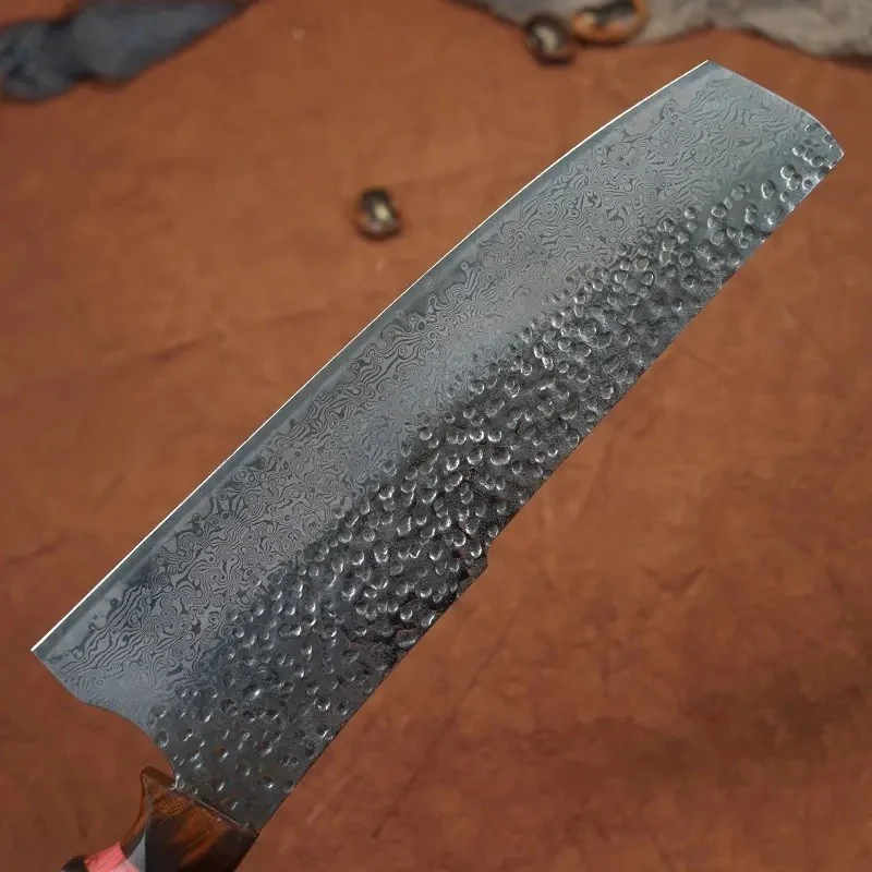 Damaškový kuchynský nôž Takafumi-Čierna 32,8cm, 228g, SKU: 26686
