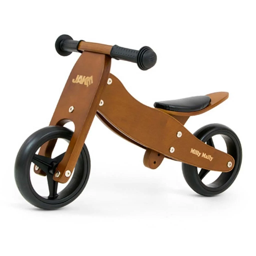 Detské multifunkčné odrážadlo bicykel 2v1 Milly Mally JAKE Dark
