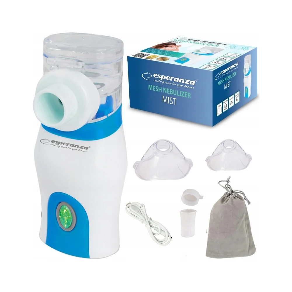 Inhalátor ESPERANZA ECN005 MESH NEBULIZER MIST prenosný