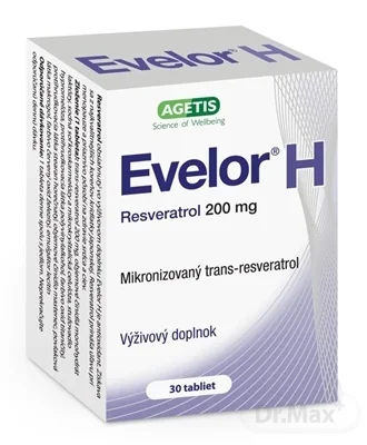 Evelor H 1×30 tbl, výživový doplnok