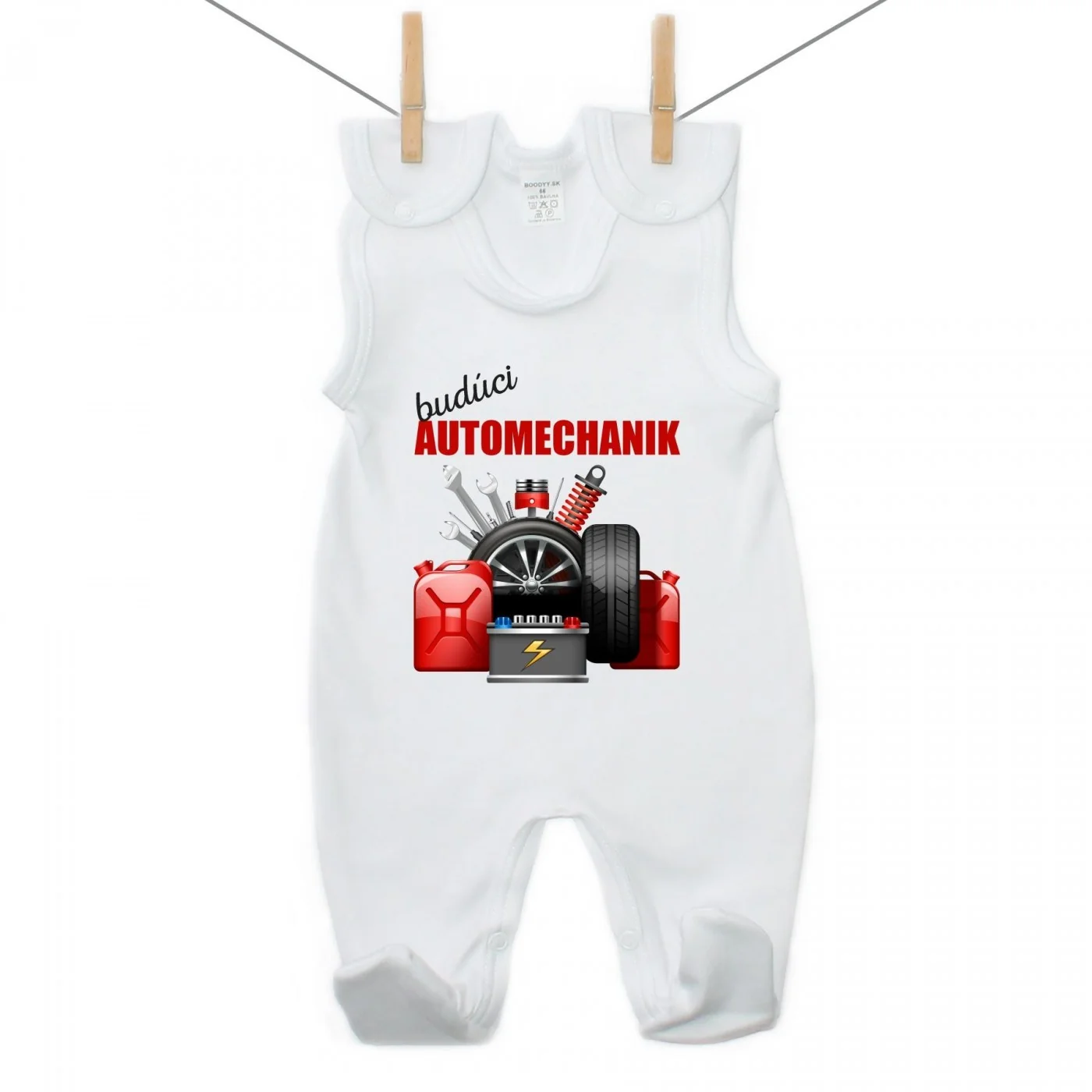 Boodyy Dupačky Budúci automechanik Veľkosť: 74