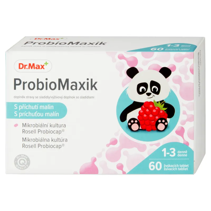 Dr.Max ProbioMaxik 1×60 tbl, cmúľacie tablety