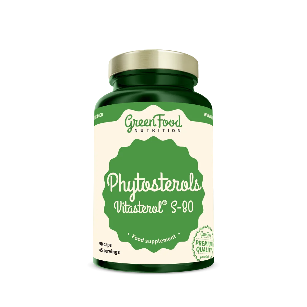 GreenFood Nutrition Phytosterols + Vitamin B5 90 cps