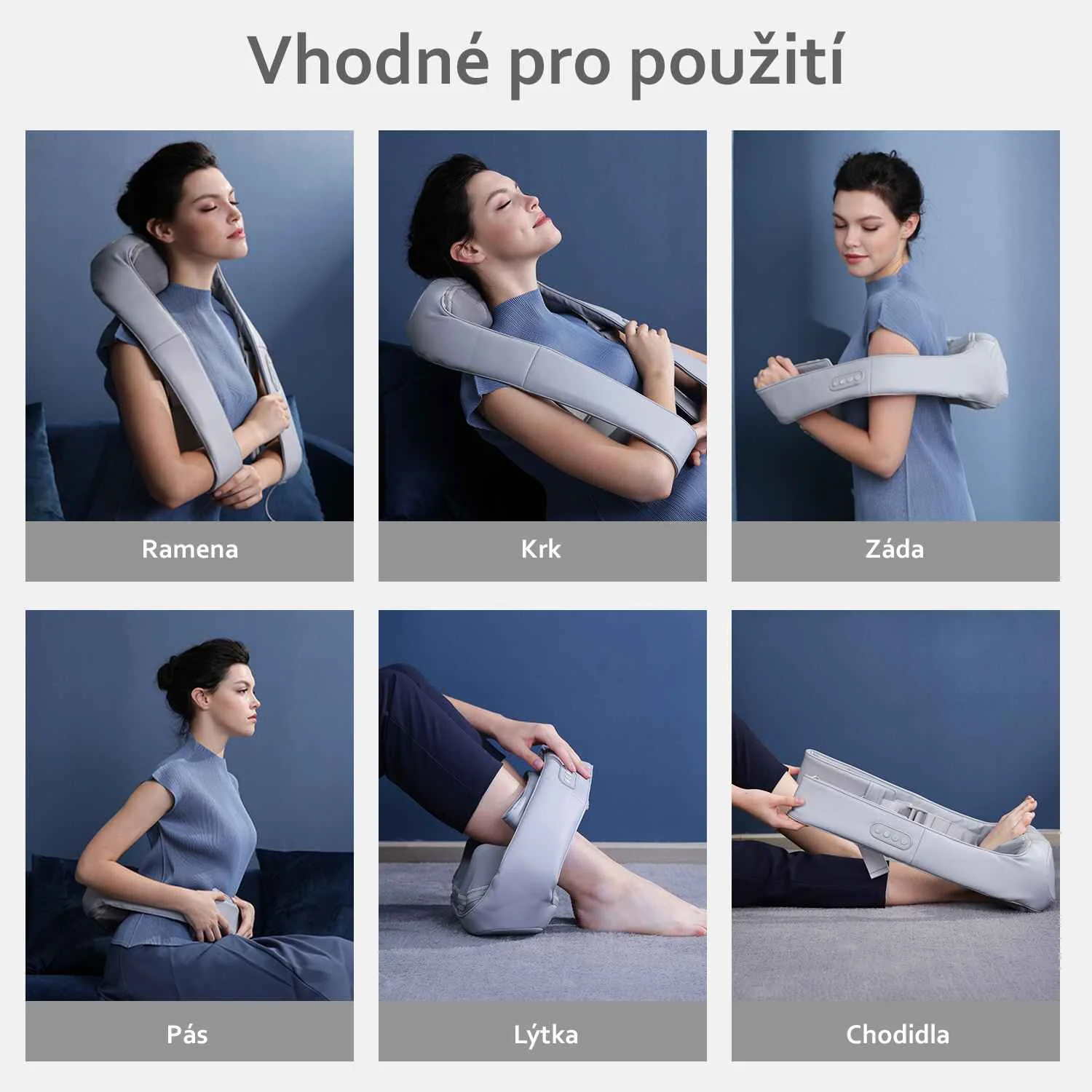 NAIPO oCUDDLE-C1 Masážny golier 1×1 ks, masážny golier
